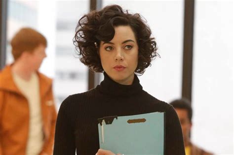 aubrey plazanaked|Aubrey Plaza goes nude as her character Lenny is reborn in Legion